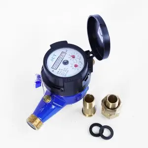 Đồng hồ đo nước cấp B ren thân đồng AUT